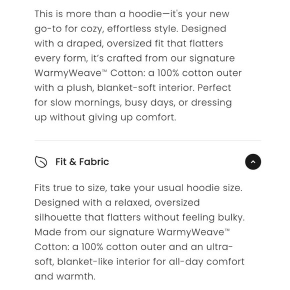 THE WARMY OVERSIZED HOODIE DRESS/SWEATSHIRT 'IRIS LAVENDER' - Picture 11 of 15